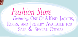 Button: Fashion Store - One-Of-A-Kind Jackets, Robes, and Jewelry Available for Sale and Special Orders